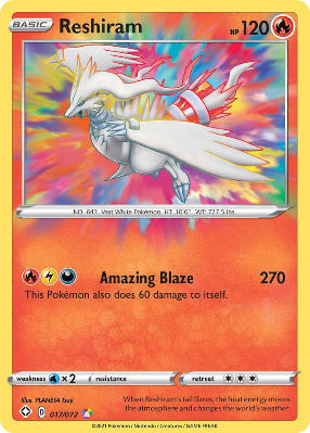 Reshiram - Shining Fates