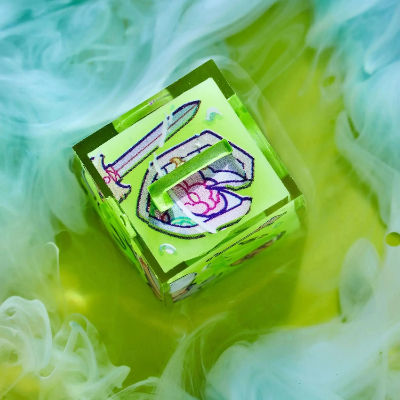 Thumbnail: Death By Ooze 7-Piece Iconic Dice Set