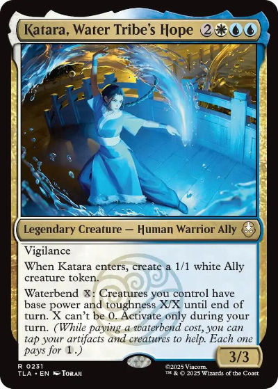 Katara, Water Tribe's Hope - Avatar: The Last Airbender (TLA)
