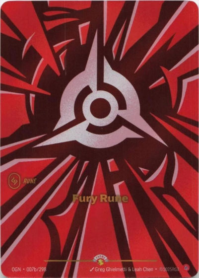 Fury Rune (007b) - Origins