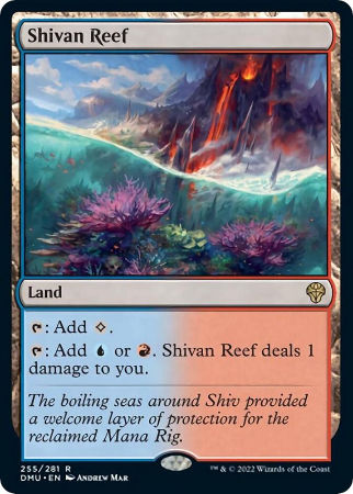 Shivan Reef - Dominaria United