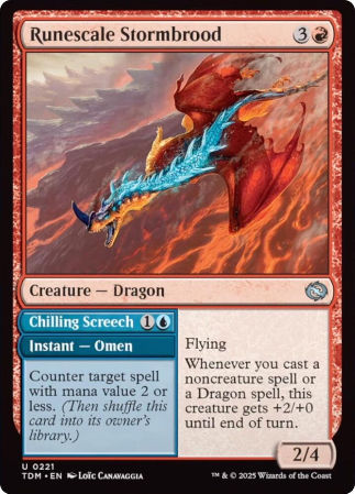 Runescale Stormbrood - Tarkir: Dragonstorm