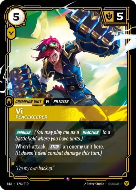 Vi - Peacekeeper - Unleashed
