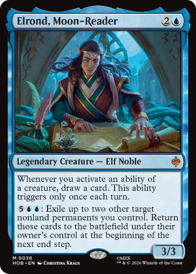 Elrond, Moon-Reader - The Hobbit