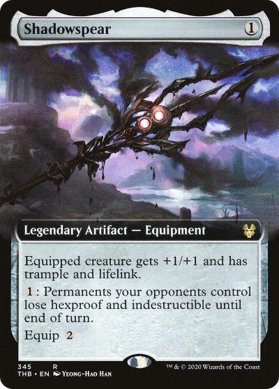 Shadowspear (Extended Art) - Theros Beyond Death