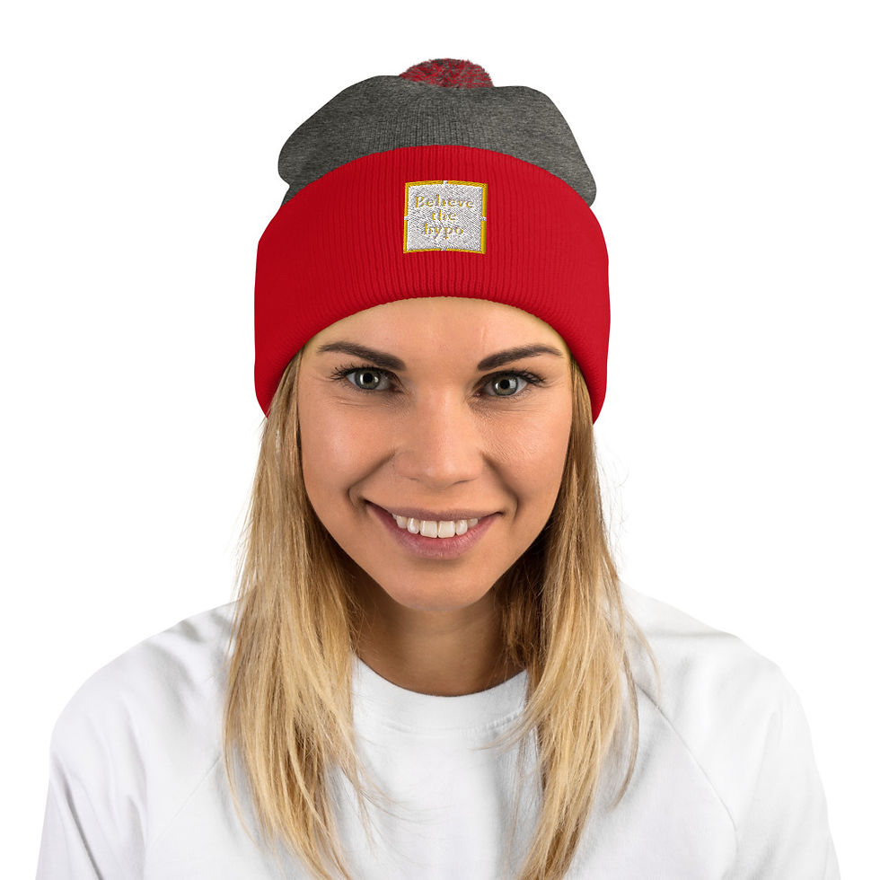 Thumbnail: Believe the hypo Pom-Pom Beanie