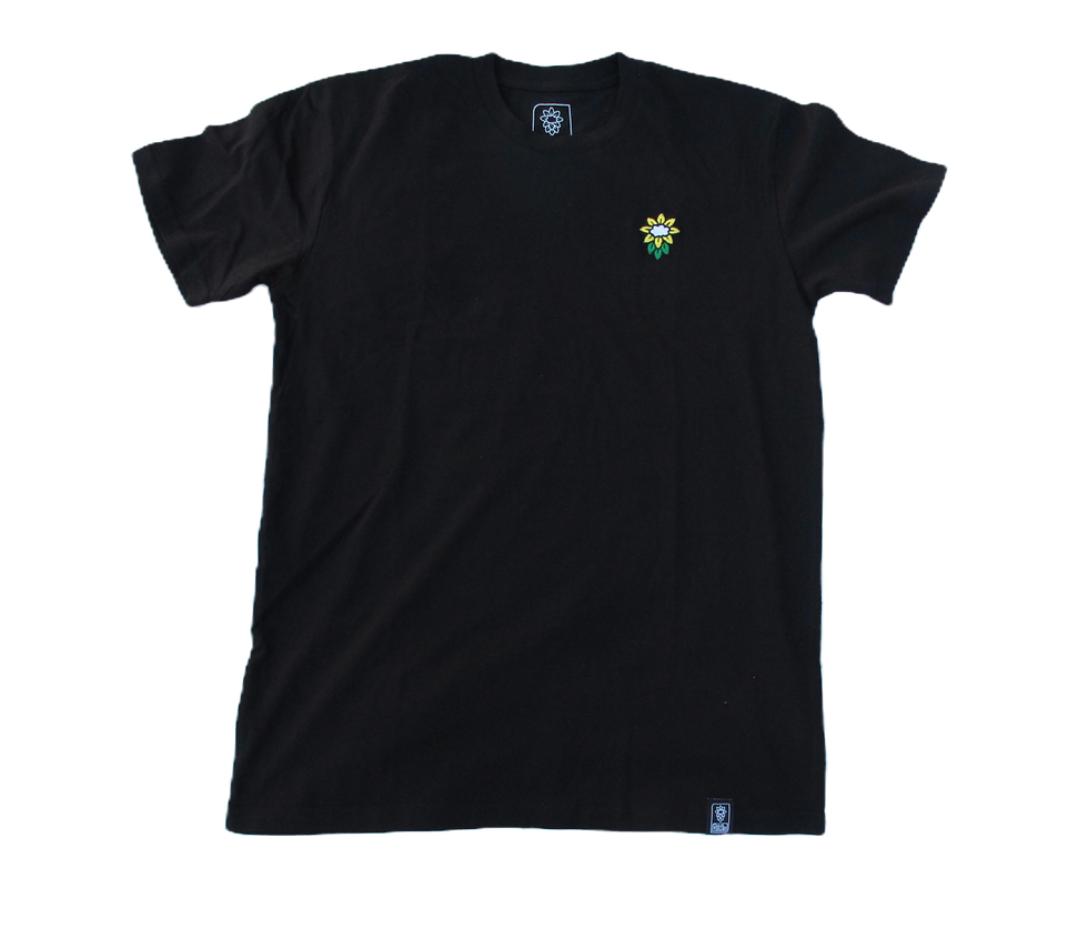 cloudflower embroidered t-shirt