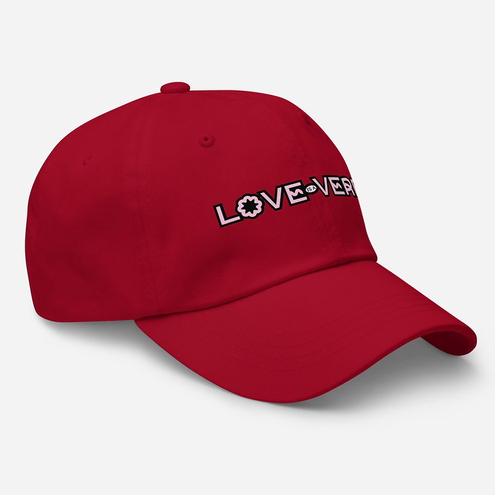 Miniatura: "Love is a Verb" Classic Dad hat
