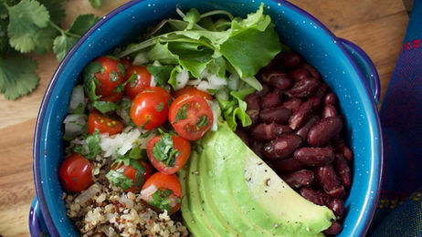 Bowl mexicano con quinoa
