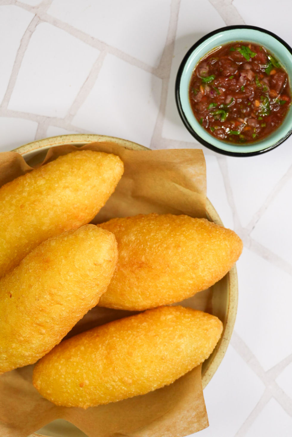 Carimañolas o caribañolas de queso