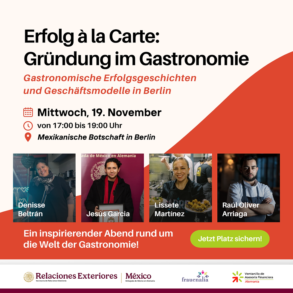 Erfolg à la Carte: Gründung im Gastronomie.