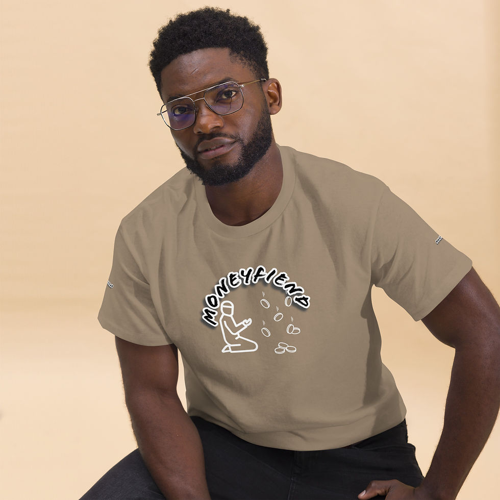 Thumbnail: Unisex MONEY FIEND classic tee