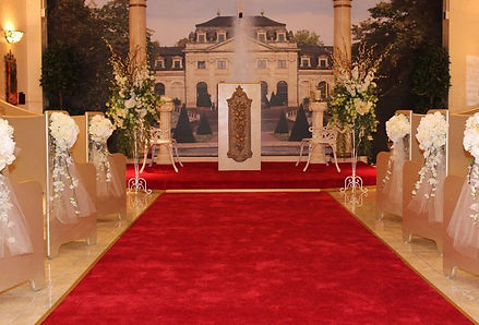 chapelle tapis rouge