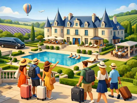 Group Travel Estate France for Stylish Stays