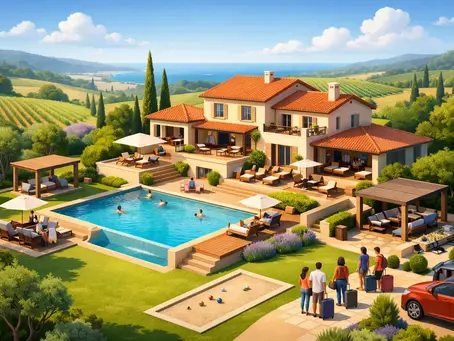 Large Group Villa France: What to Look For