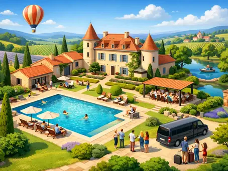 Private Estate Holidays France for Groups