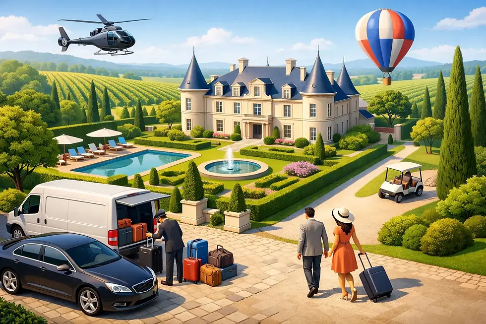A Guide to French Estate Guest Logistics