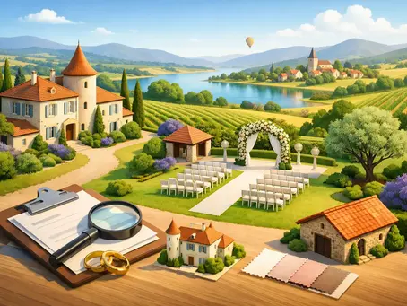 Choosing a French Countryside Wedding Venue