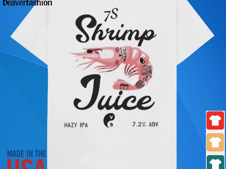 Premium pink shrimp 2024 shirt