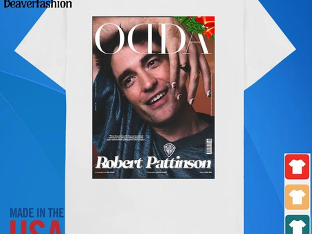 Awesome robert pattinson photographed by richie talboy for odda magzine poster shirt