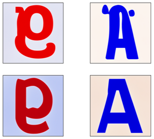 #8 + #9 Can a diffusion model generate two different letters at once?
