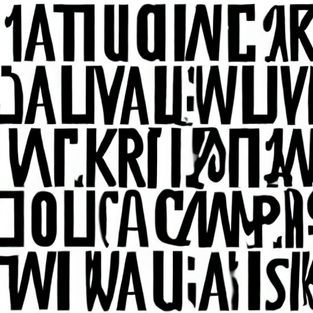 #13 Using stable diffusion to generate letters