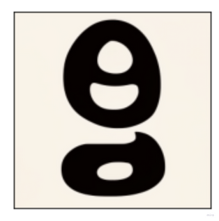 #7 Training a diffusion model with the lowercase g in different font categories