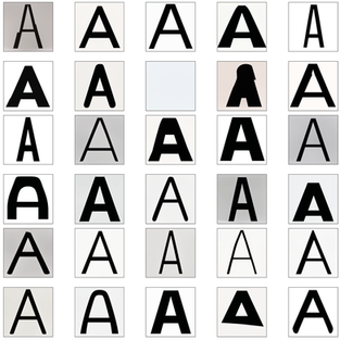 #3 Training a diffusion model with only sans serif letters