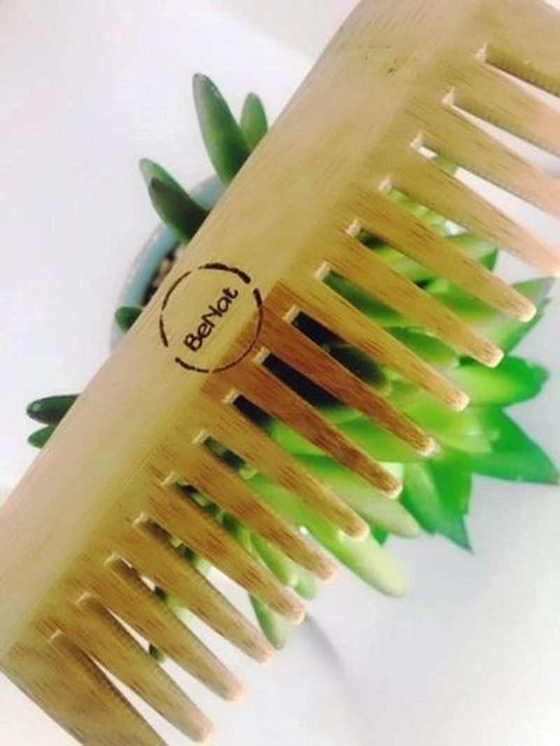 Thumbnail: All-Natural Bamboo Hair Comb
