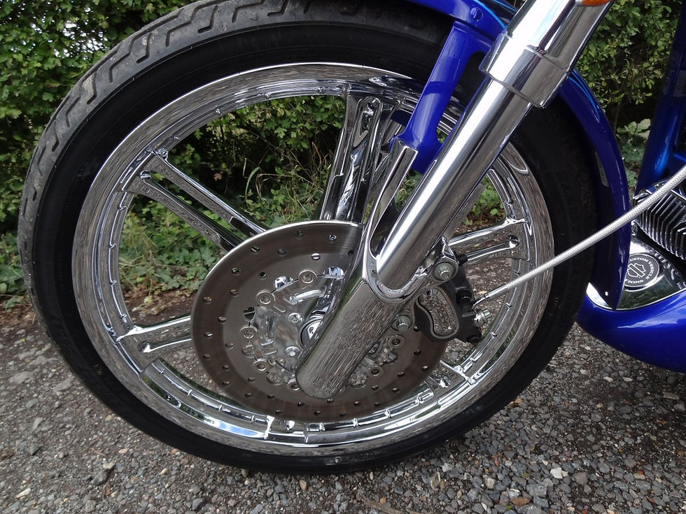 Thumbnail: Chrome FXDSE2 front wheel