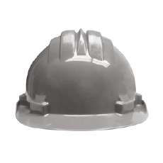 Casco de seguridad gris