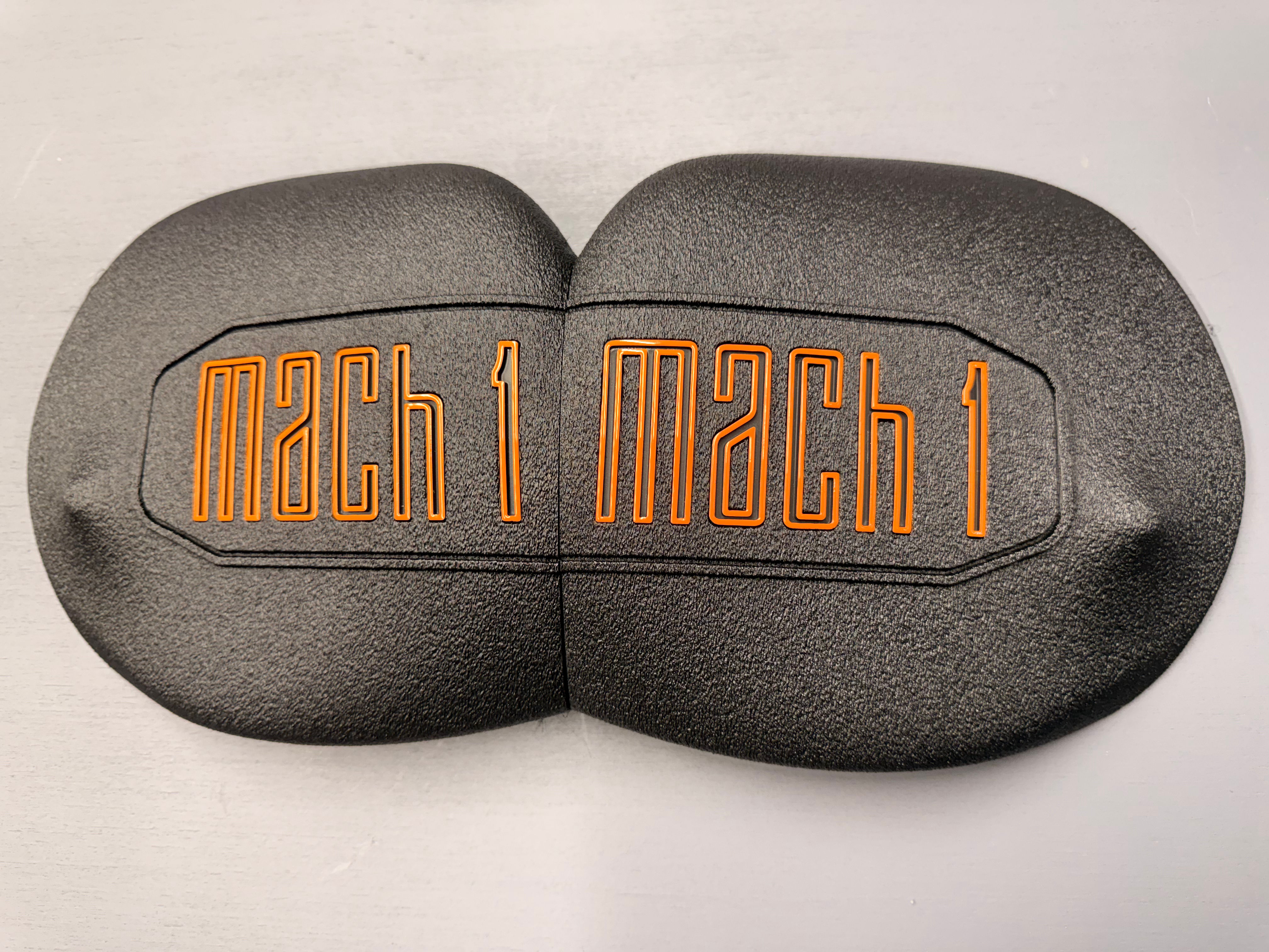 2015-2026 mustang strut tower covers (MACH 1) choose logo color