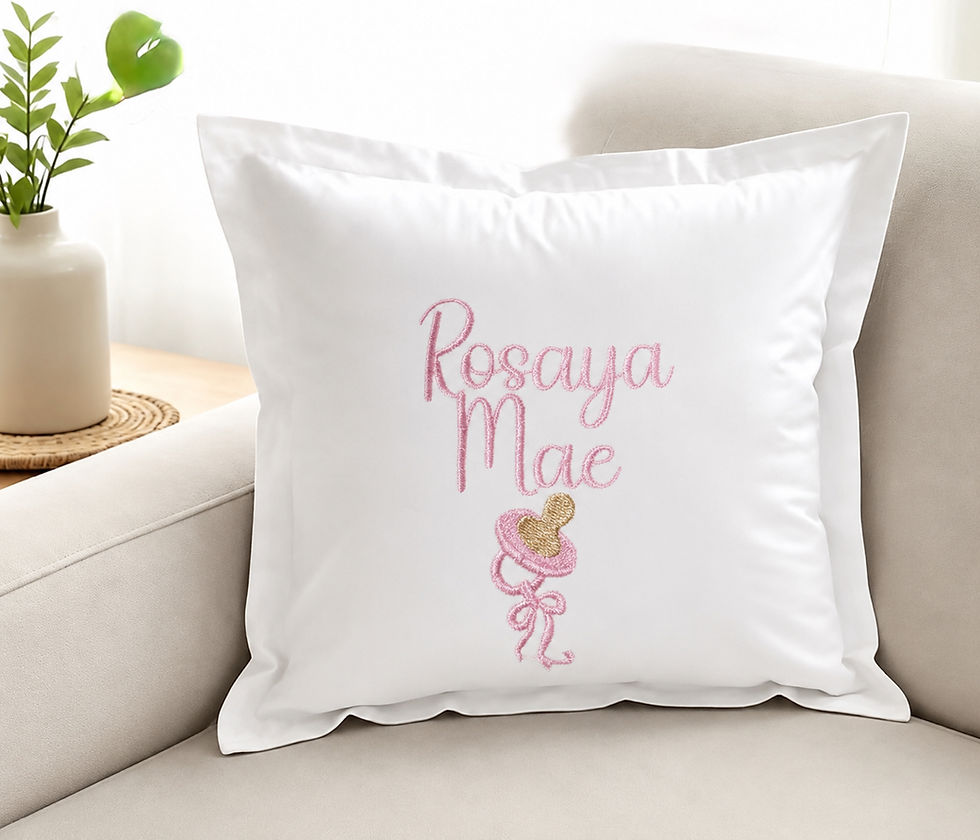 Thumbnail: Embroidered pillowcase