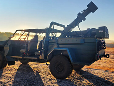 GM Defence and Mistral unveil advanced tactical vehicle with integrated loitering munition xystem