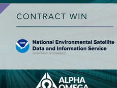 NOAA awarded Alpha Omega a $43 million data stewardship contract.