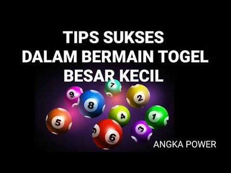 Strategi Menang Bermain Togel Besar Kecil