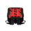 Thumbnail: Red Bird-Insect Backpack: Casual Shoulder Backpack