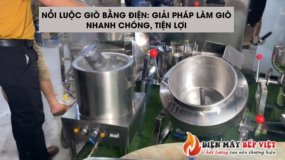 Nồi Luộc Giò Bằng Điện: Giải Pháp Làm Giò Nhanh Chóng, Tiện Lợi