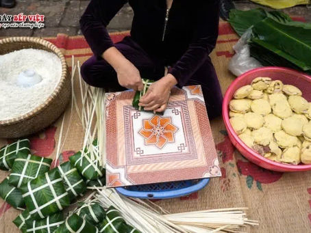 Cách làm bánh chưng xanh siêu đơn giản tại nhà