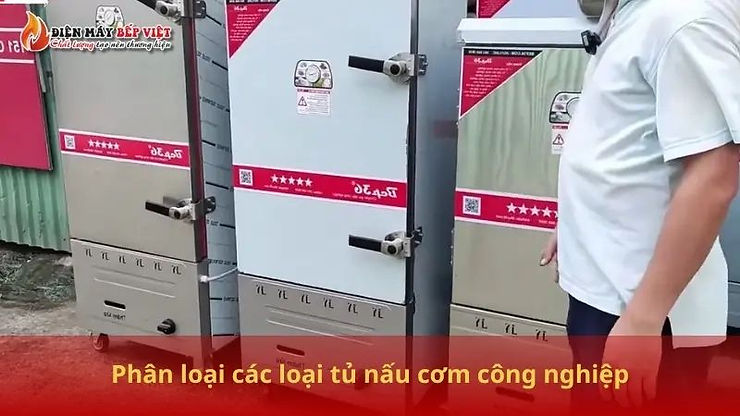Phân loại các loại tủ nấu cơm công nghiệp phổ biến