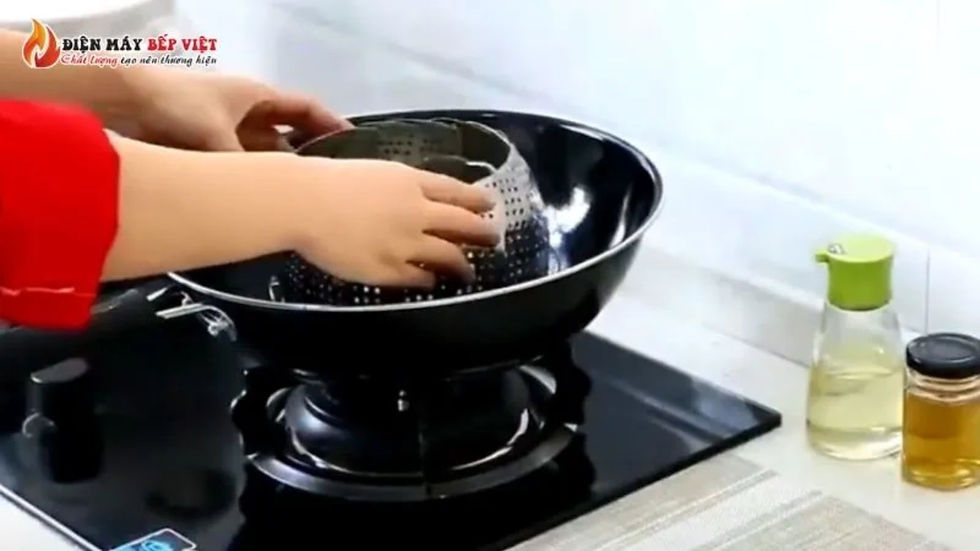 cách sử dụng vỉ hấp inox