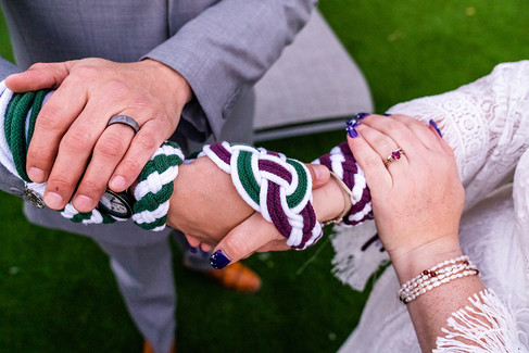 Pismo Beach cliffside wedding by Melissa Lynne Photography