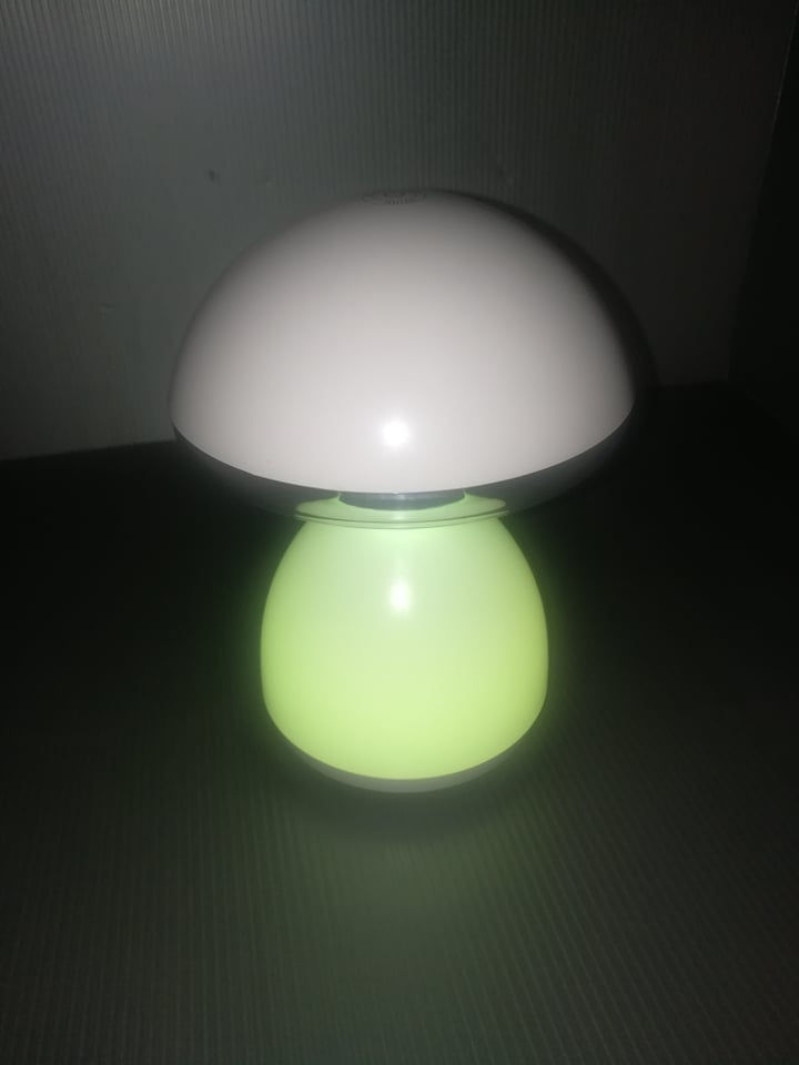 Miniatura: Velador honguito led tactil 7 colores