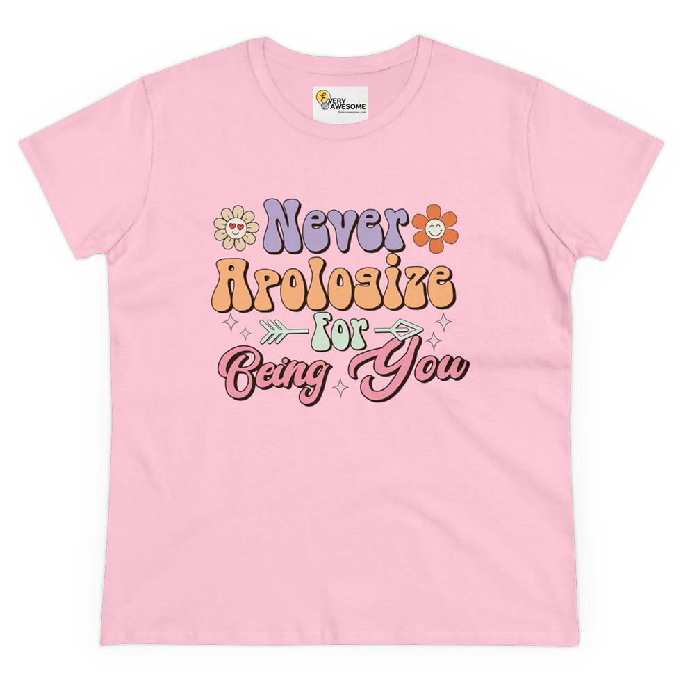 Thumbnail: LADIES NEVER APOLOGIZE FOR BEING YOU Ultra Cotton Tee
