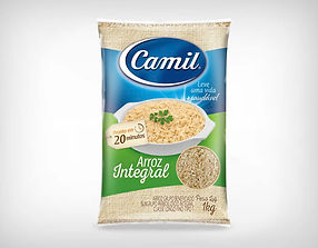 Fornecedor Arroz Camil Parboilizado Integral 1 kg - Preço de Atacado - Camil