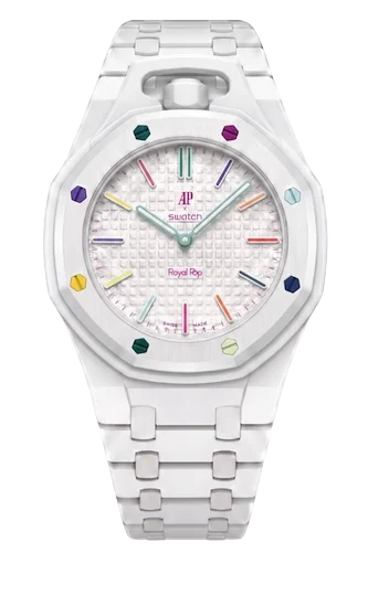 HUIT BLANC Royal Pop + Ceramic Strap
