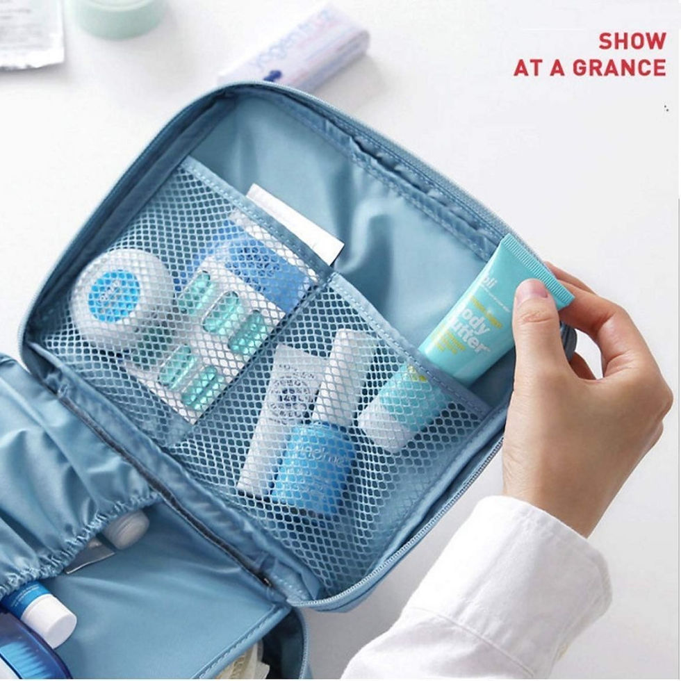 Thumbnail: Travel Cosmetic Bag Toiletry Bag
