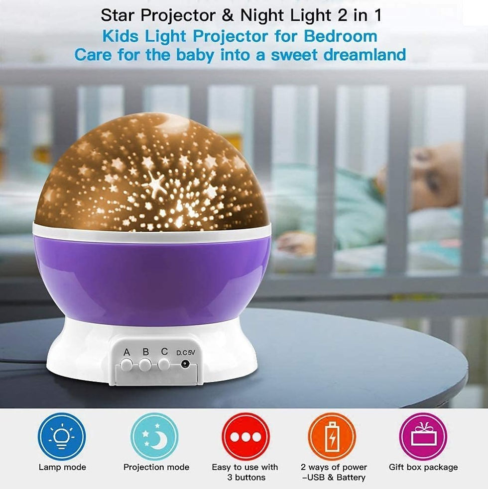 Thumbnail: Star Master Moon Star Light Galaxy Projector Light