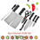 Thumbnail: 8 Piece knife Set Stainless Steel