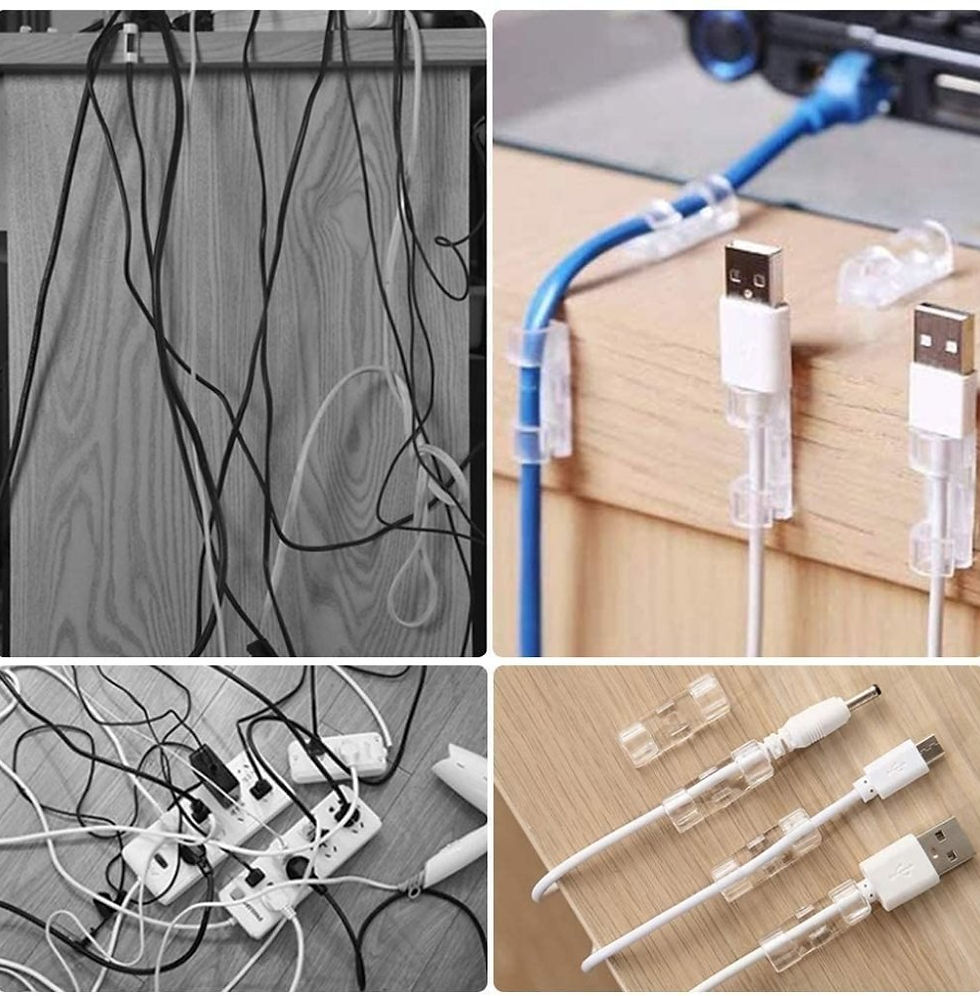 Thumbnail: 20 pcs Cable Clip Organizer